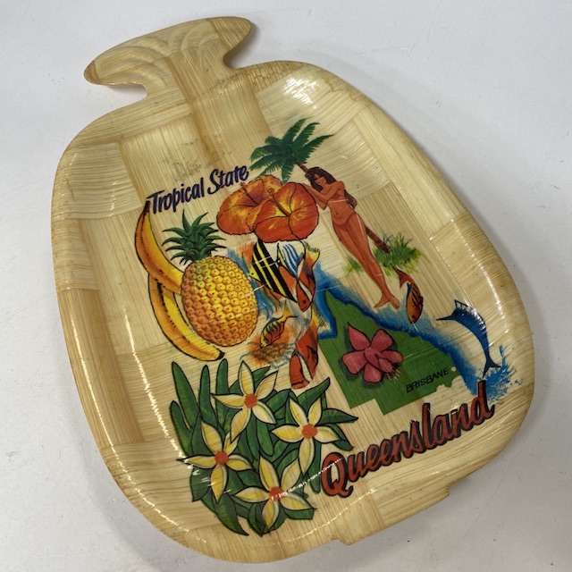 TRAY, Queensland Tropical State Souvenir